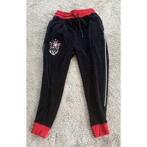 Smith & Graham Black Velour Sweatpants Joggers Men’s Size 2XL